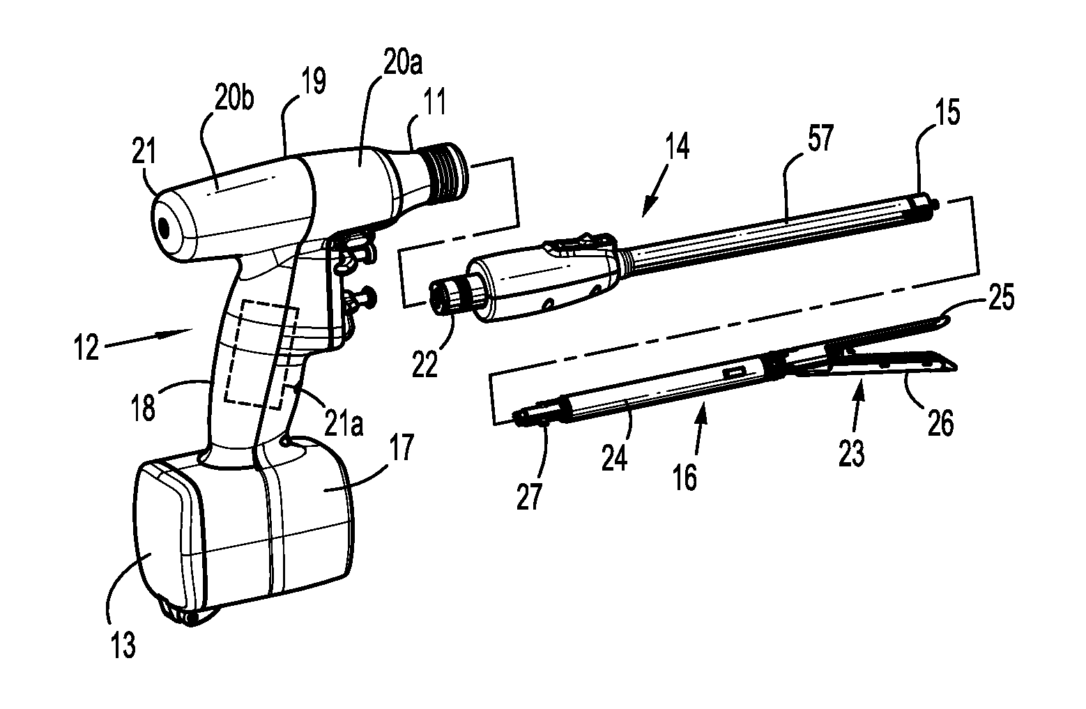 End-effector force measurement drive circuit