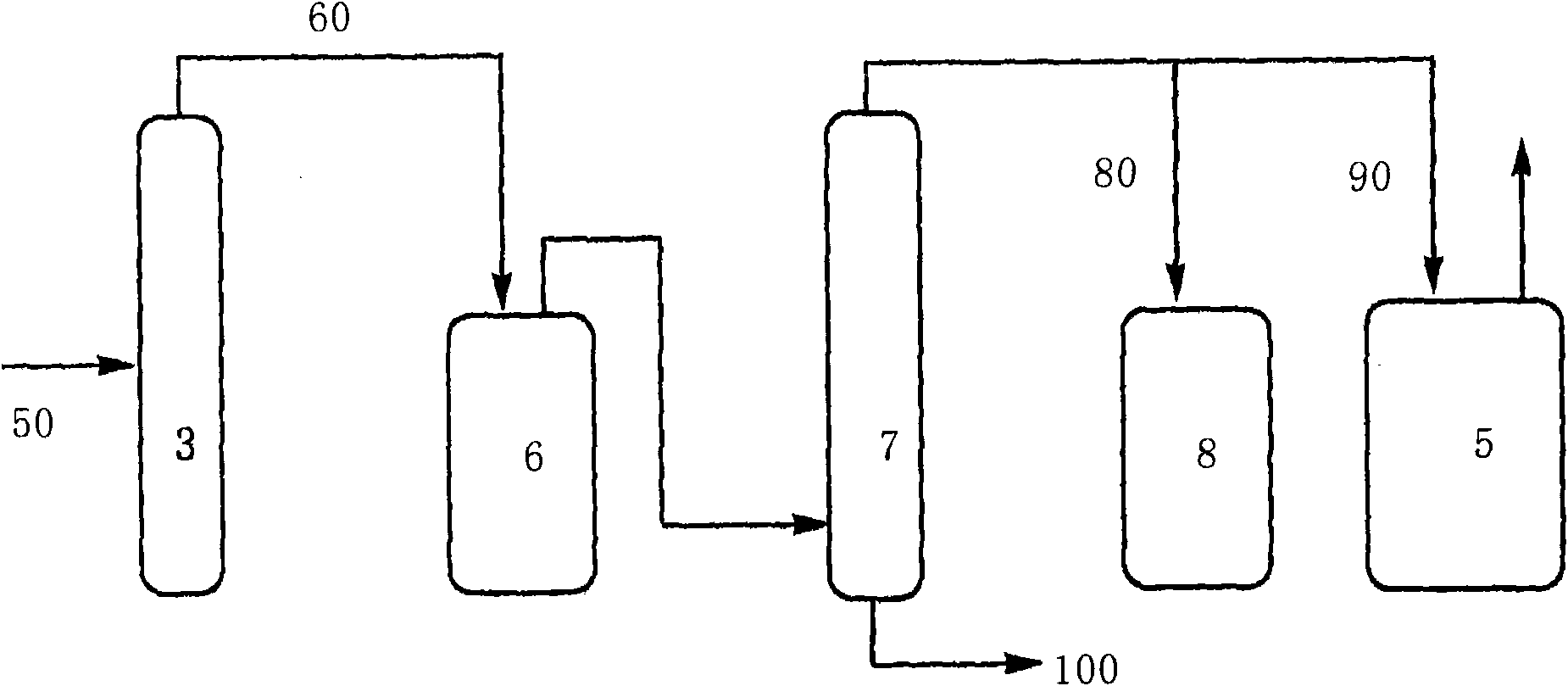 Trifluoroethylene recovery method and device thereof