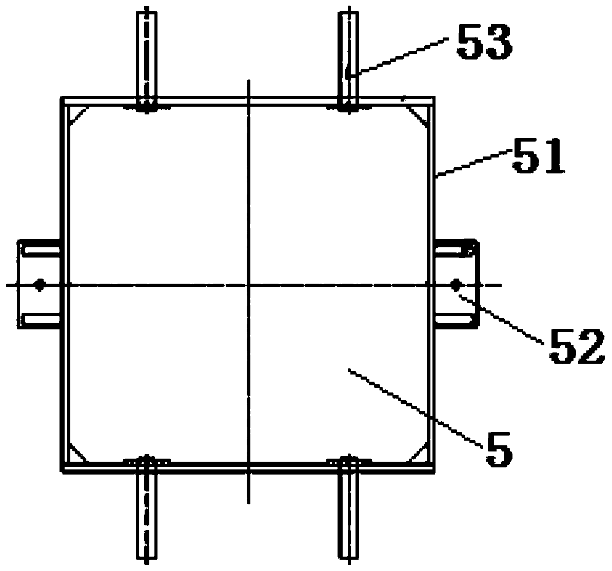 A kind of propeller casting molding method