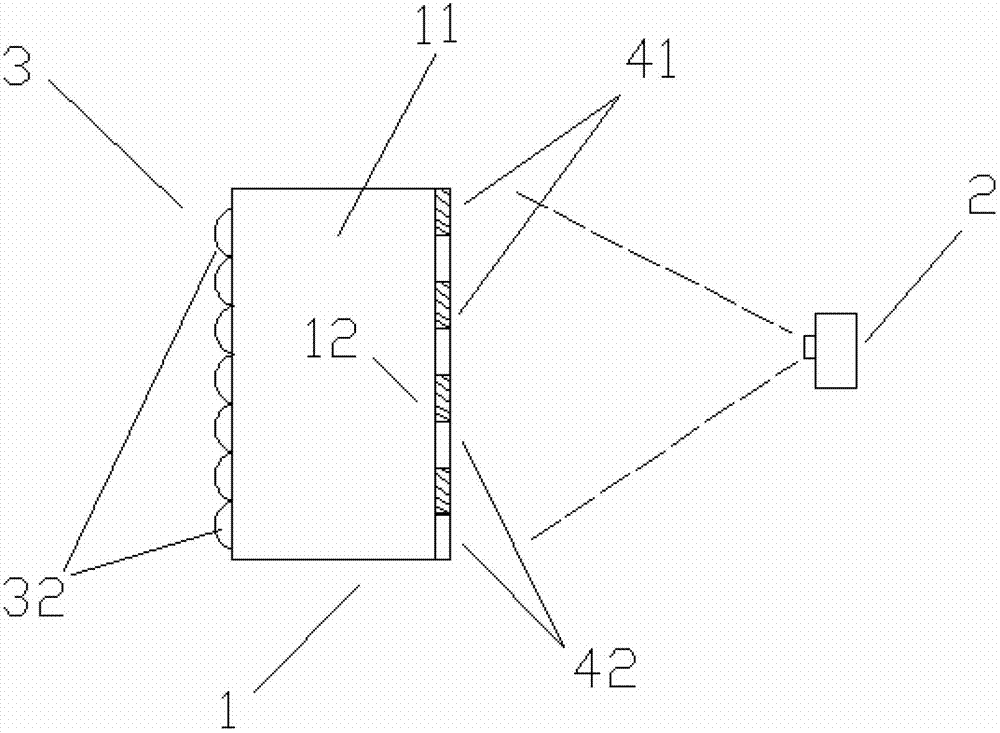 Glasses-free 3D projection system and its projection screen