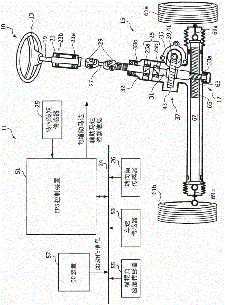 Electric power steering apparatus and steering effort assist controlling apparatus