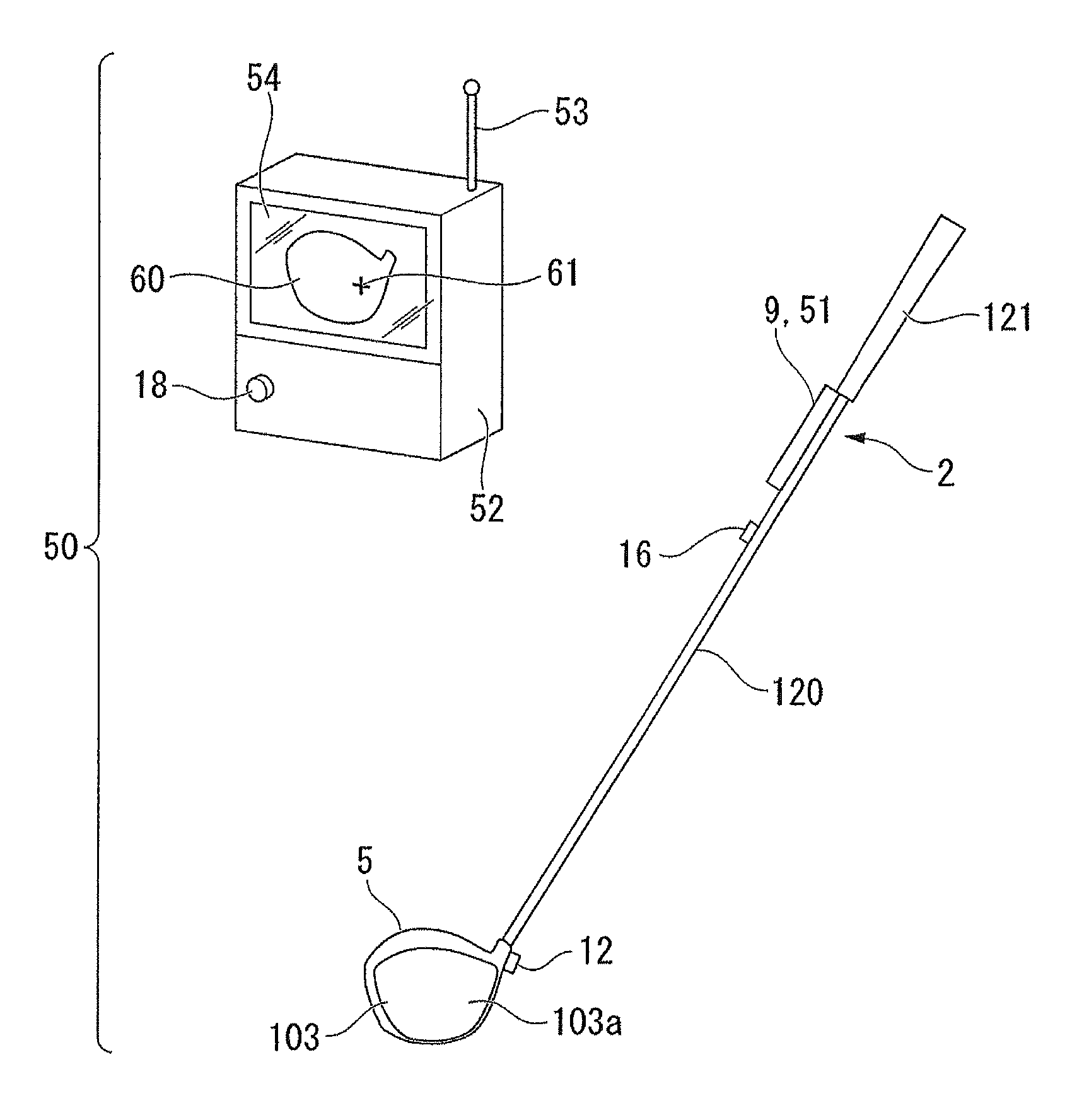 Hitting position detecting device, hitting position detecting method, and method of manufacturing hitting position detecting device