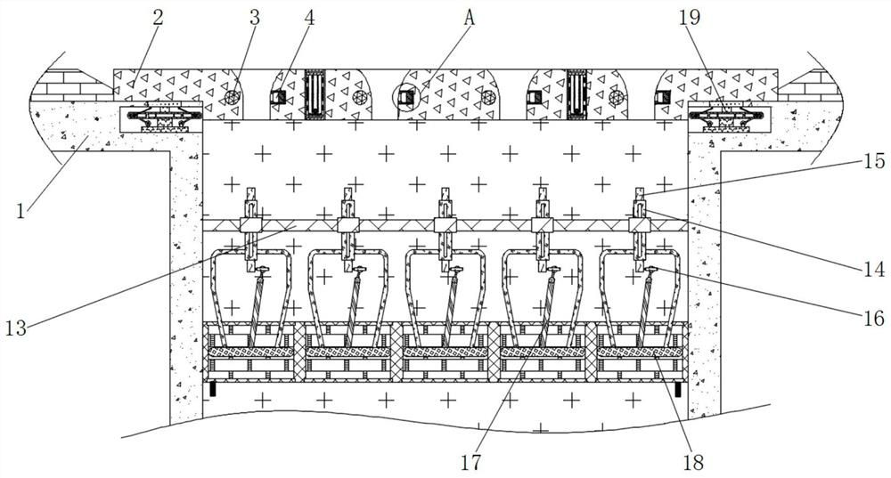 Environment-friendly device for preventing sewer pipeline blockage