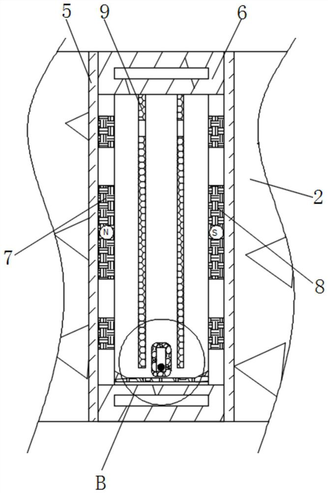 Environment-friendly device for preventing sewer pipeline blockage