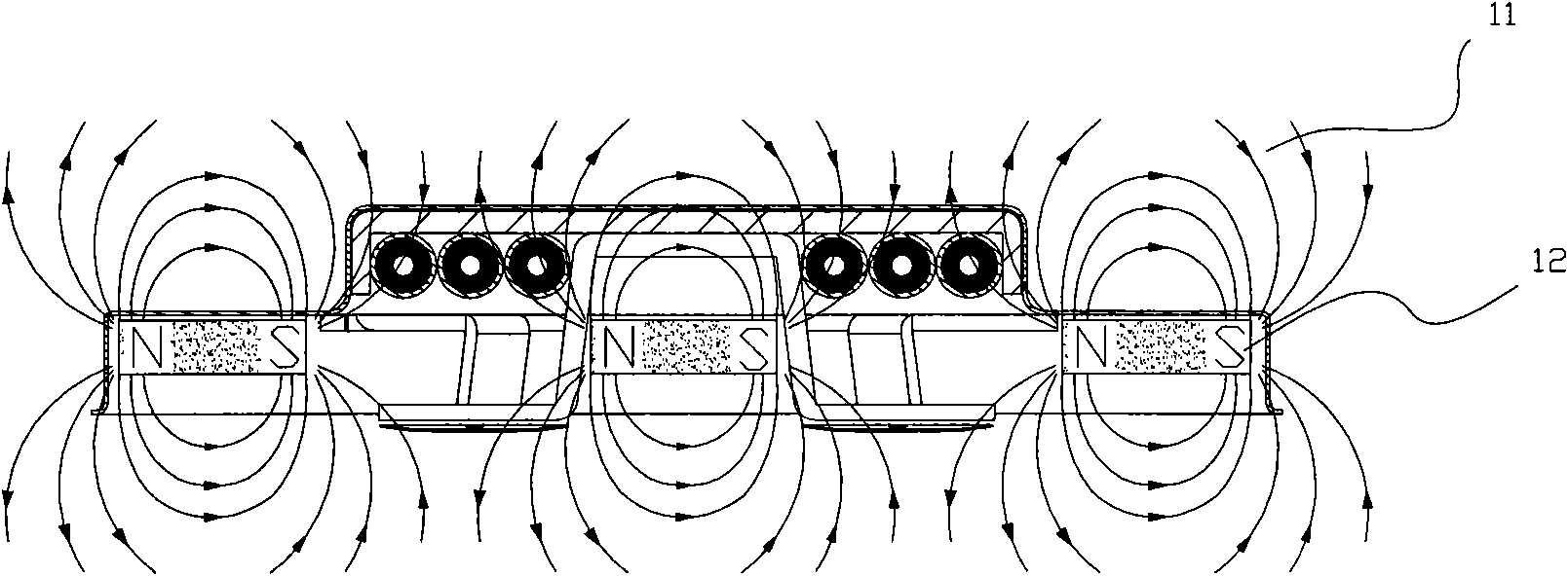 Electric heating device and electric heater using same