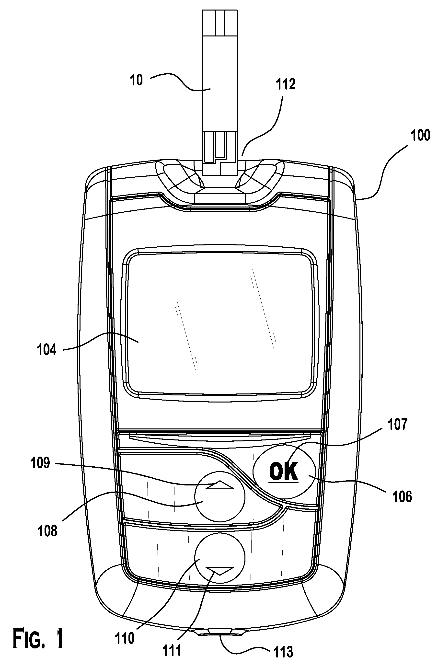 Analyte testing method and system