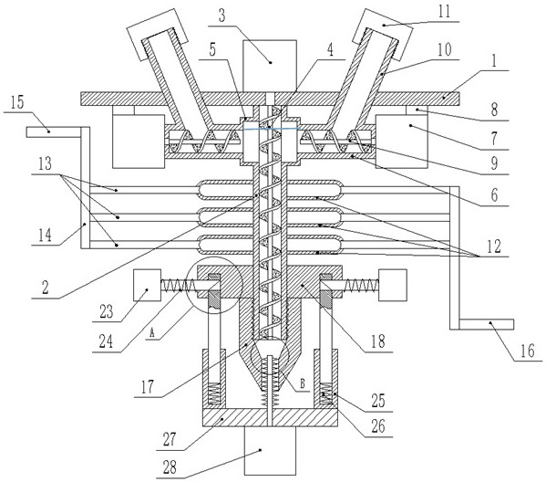 A ceramic 3d printing extrusion nozzle