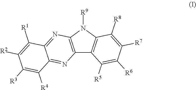 6H-INDOLO[2,3-b]QUINOXALINE DERIVATIVES AND ORGANIC LIGHT EMITTING DIODE USING THE SAME