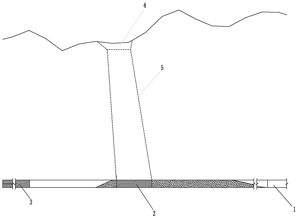 Tunnel gushing roof fall door closing treatment method