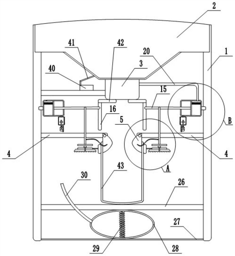 A rice packaging device