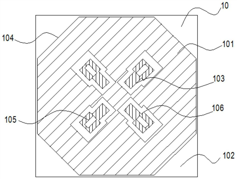 Patch radiation unit and array antenna