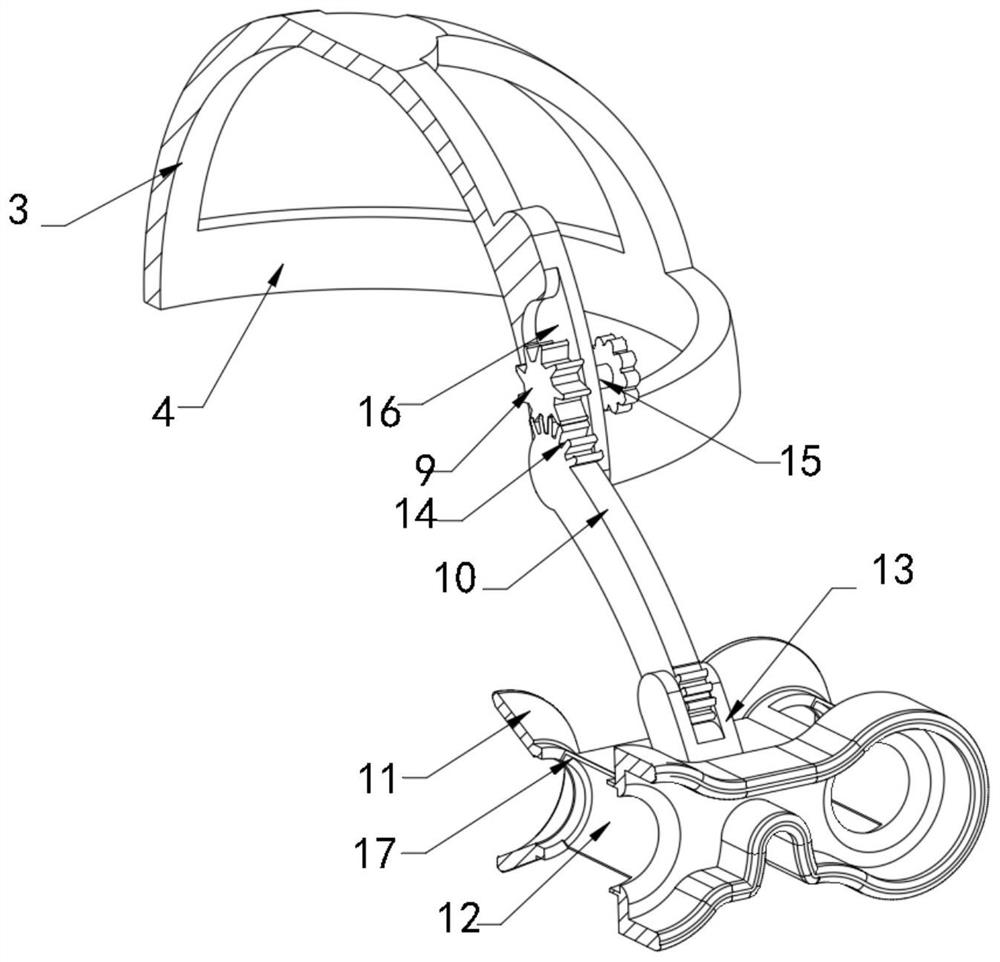 Assisting device for pediatric surgical operation