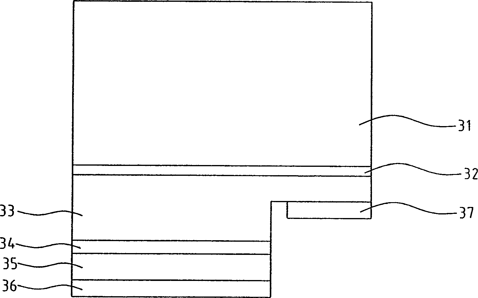 High-brightness light-emitting bipolar body with transparent base and light-emitting bipolar crystallite