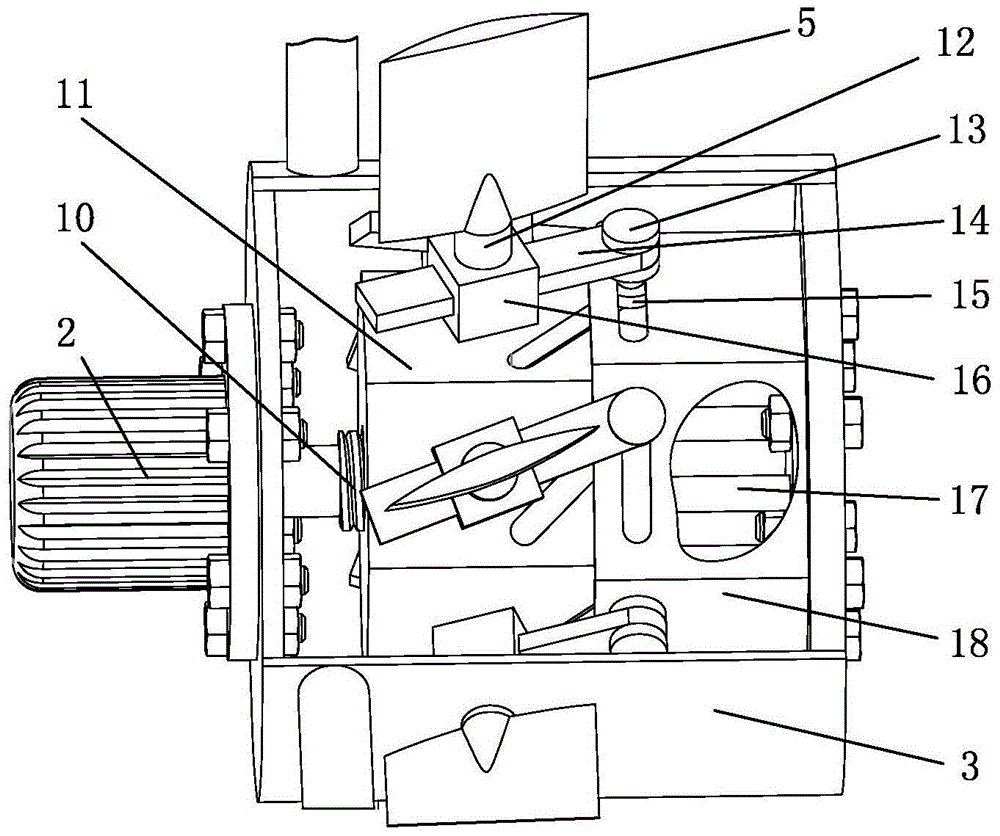 A Mechanical Device for Immediately Adjusting the Installing Angle of Guide Vane