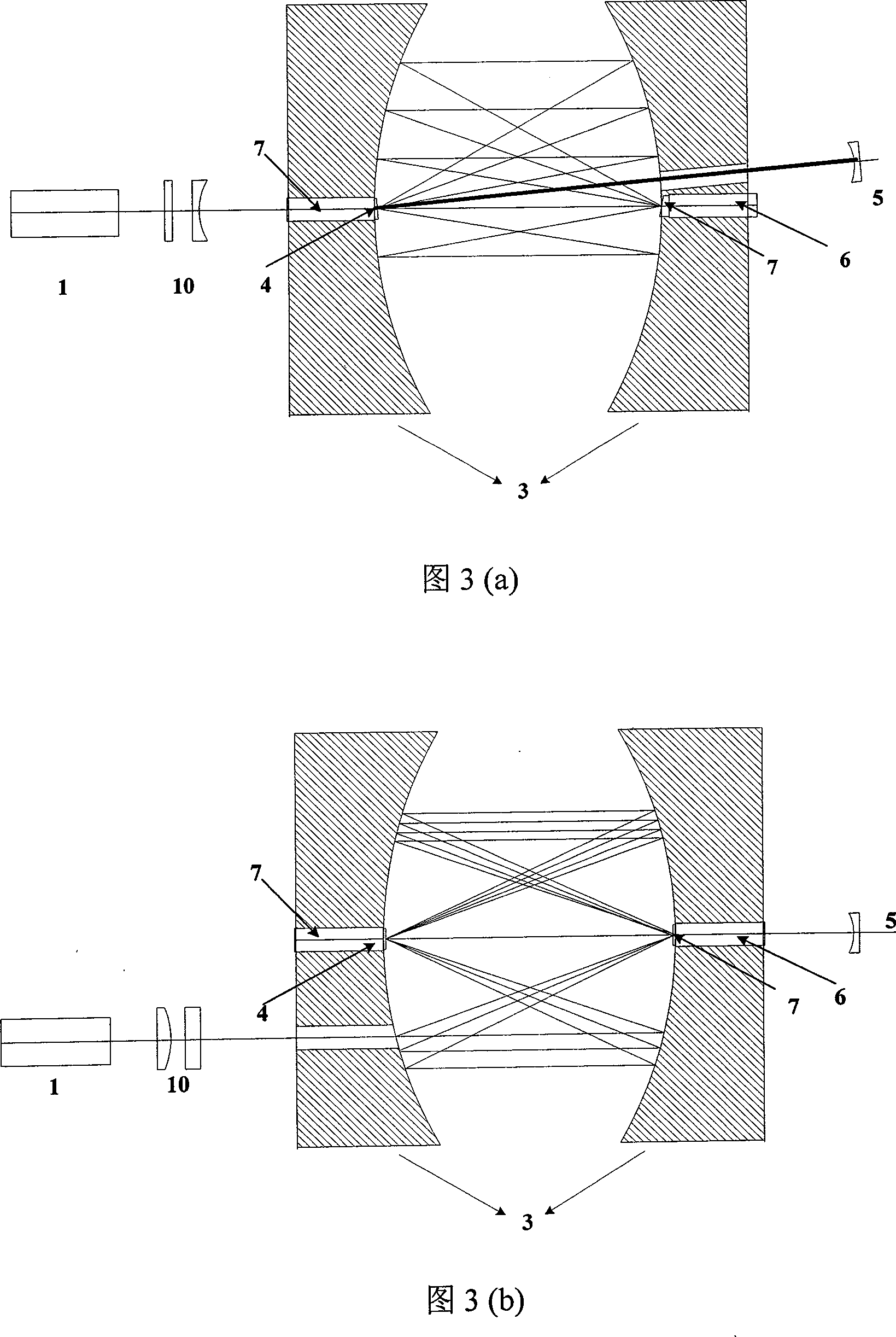 Disc piece solid laser