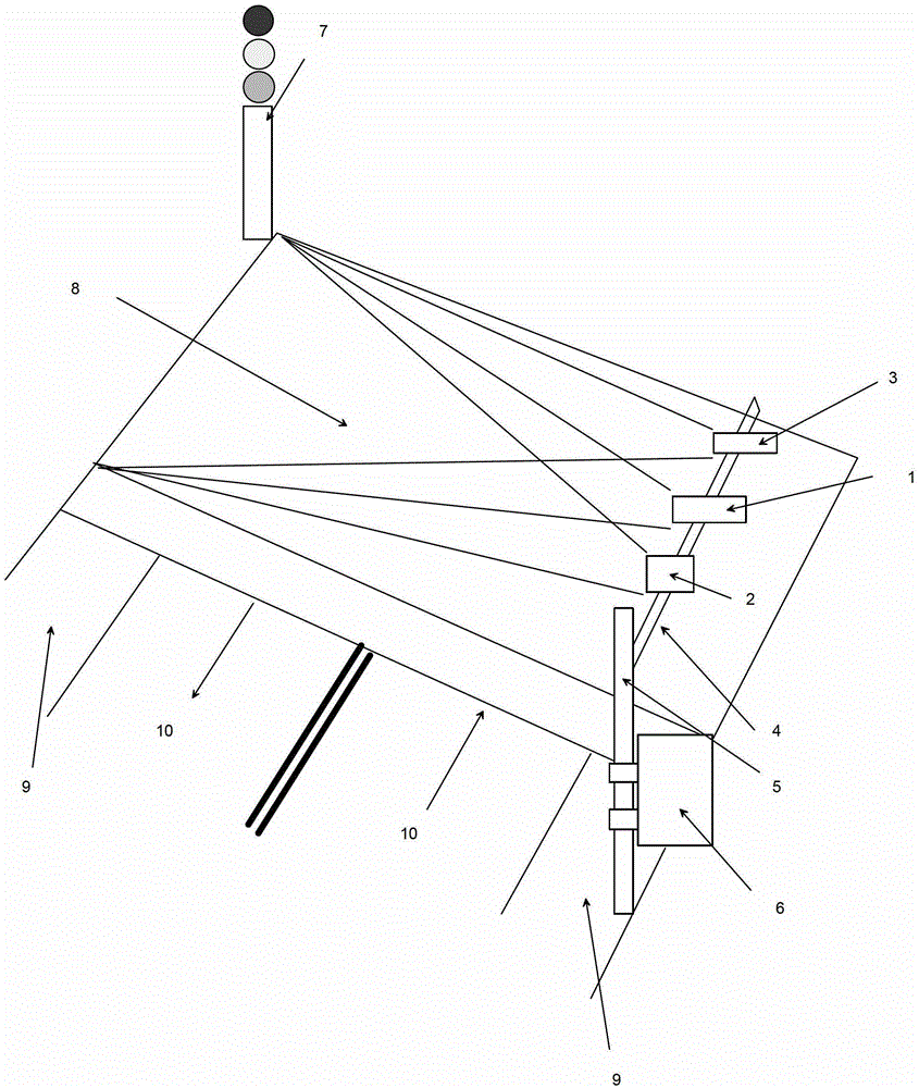 Traffic violation snapshotting system and traffic violation snapshotting method