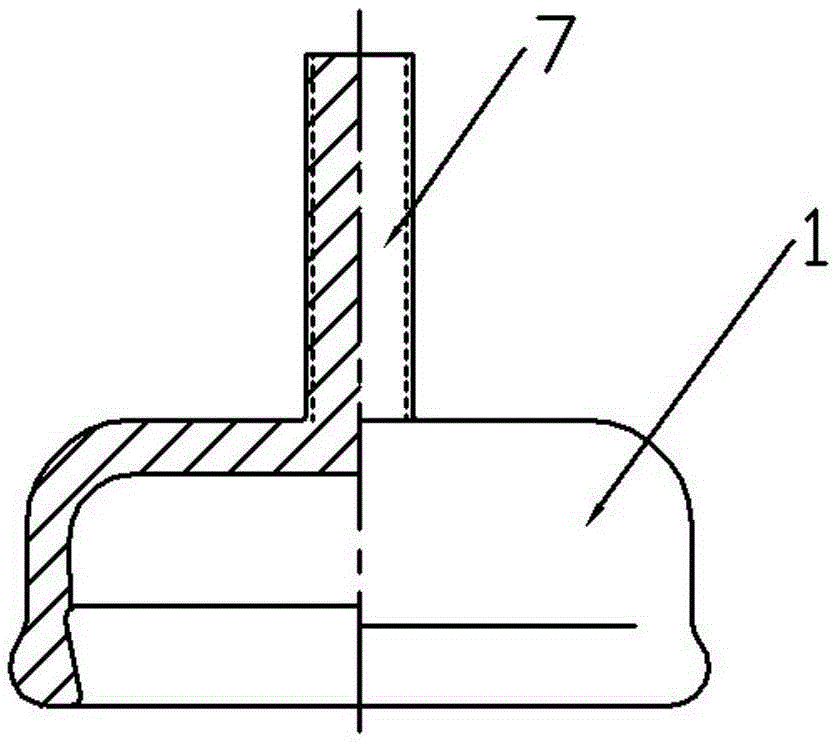 Pollution-resistant and explosion-proof rigid suspension insulators for urban rail transit subway catenary