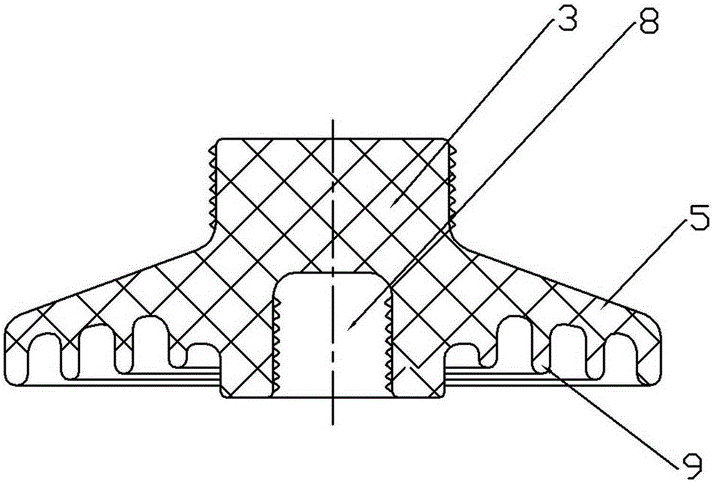 Pollution-resistant and explosion-proof rigid suspension insulators for urban rail transit subway catenary