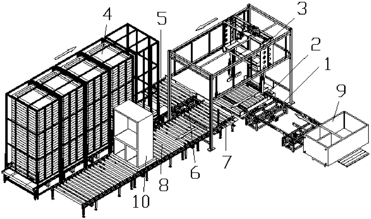 A device for turning upright and automatically putting on the base of a refrigerator