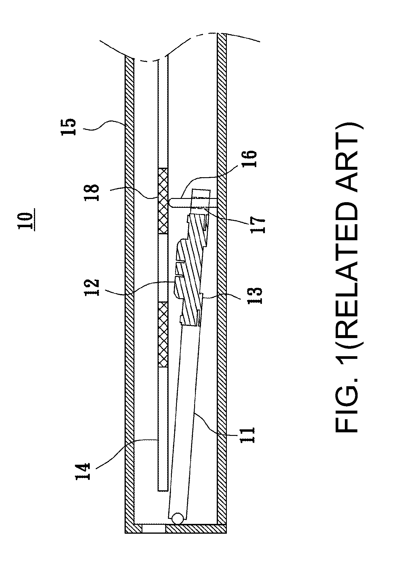 Slot-in optical disk drive with lifting ejection device