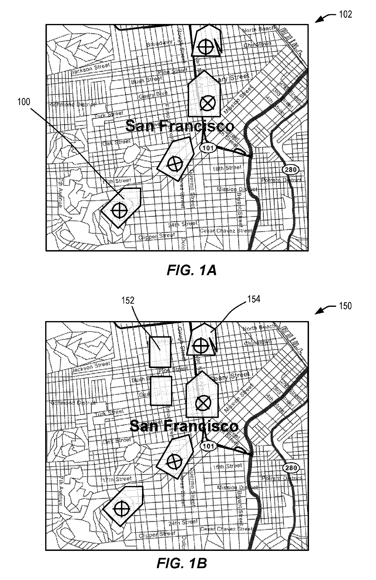 Geo-hashing for proximity computation in a stream of a distributed system