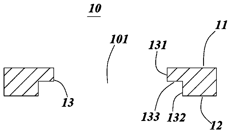 Tube package structure and package method