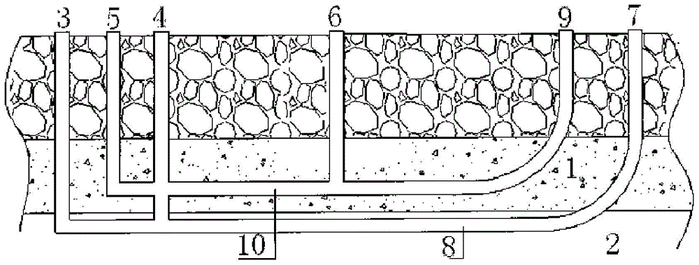 Water control system and method for coal underground gasifier