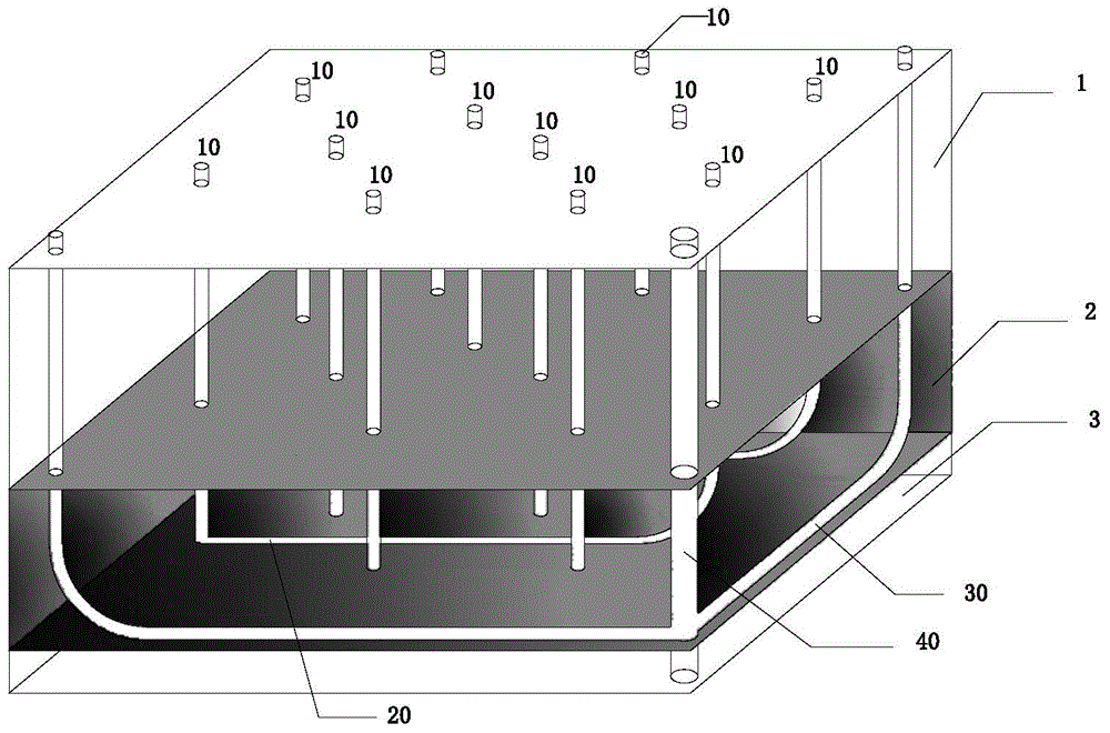 Water control system and method for coal underground gasifier