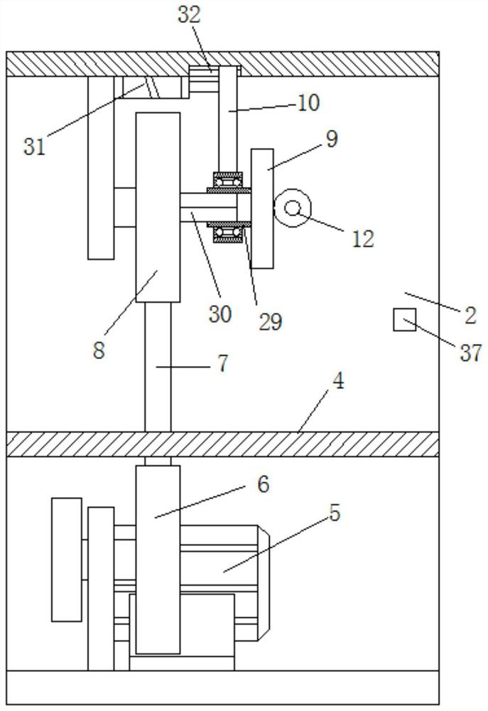 Cutting and punching equipment for beehive processing and using method thereof