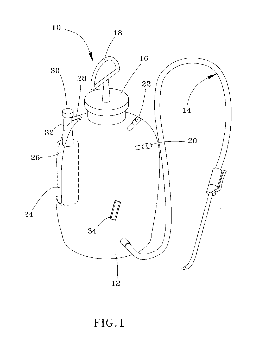 Pumpless pressure sprayer