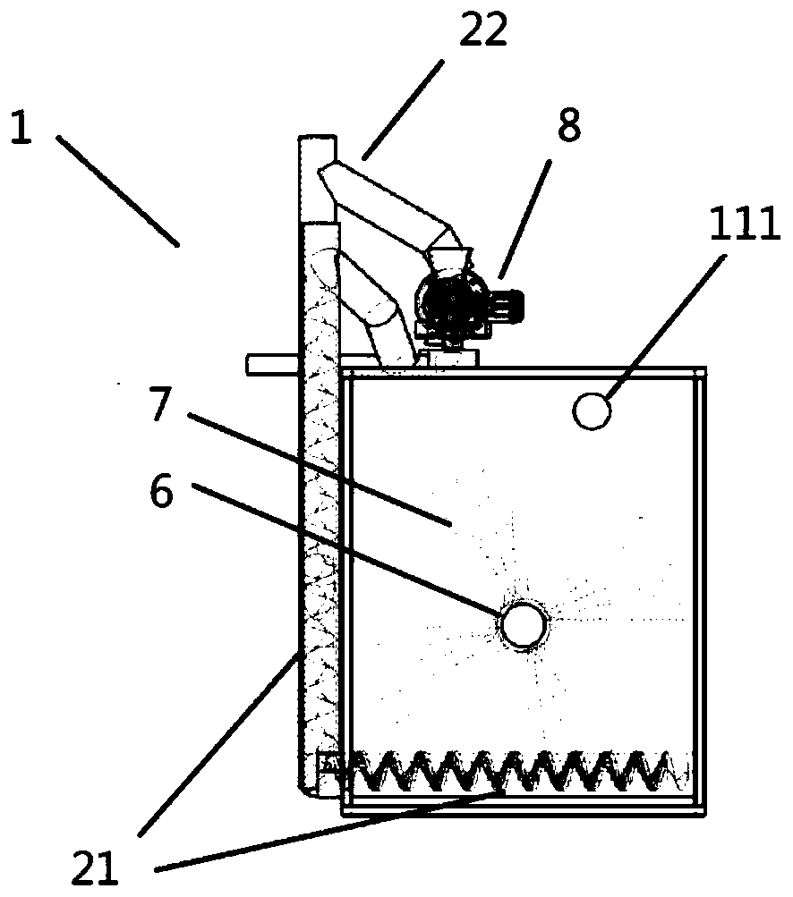 Three-stage integrated treatment system and method for organic biomass garbage