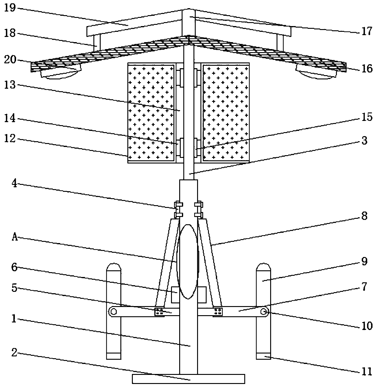 Rotary learning display device