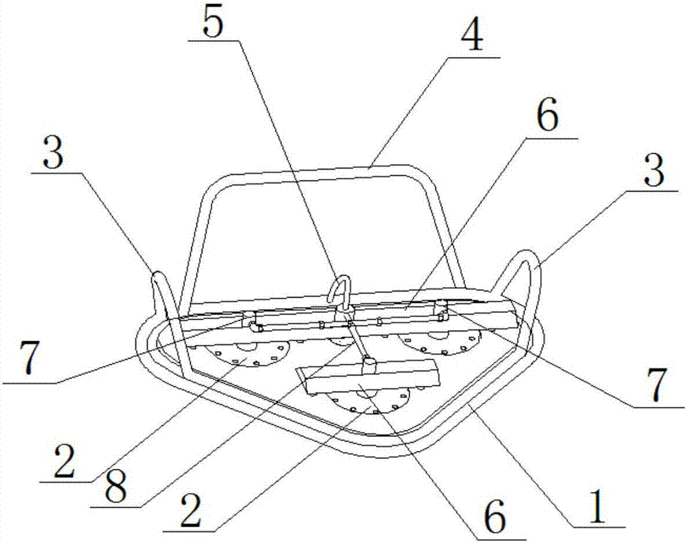 Rotating disc type screen washing machine and using method