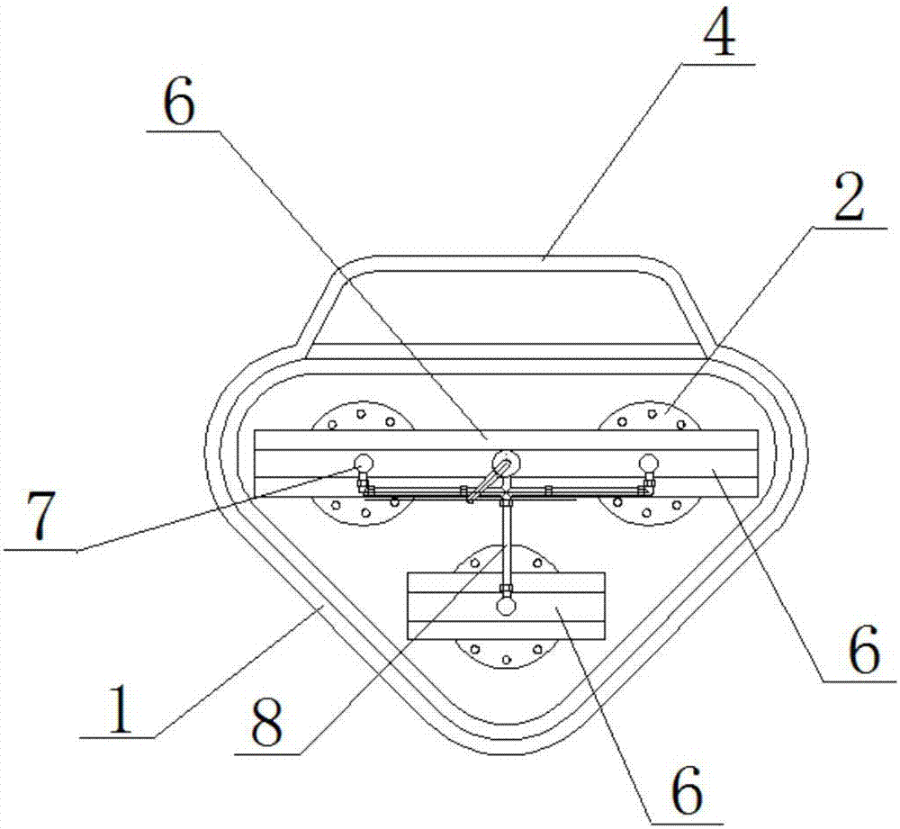 Rotating disc type screen washing machine and using method