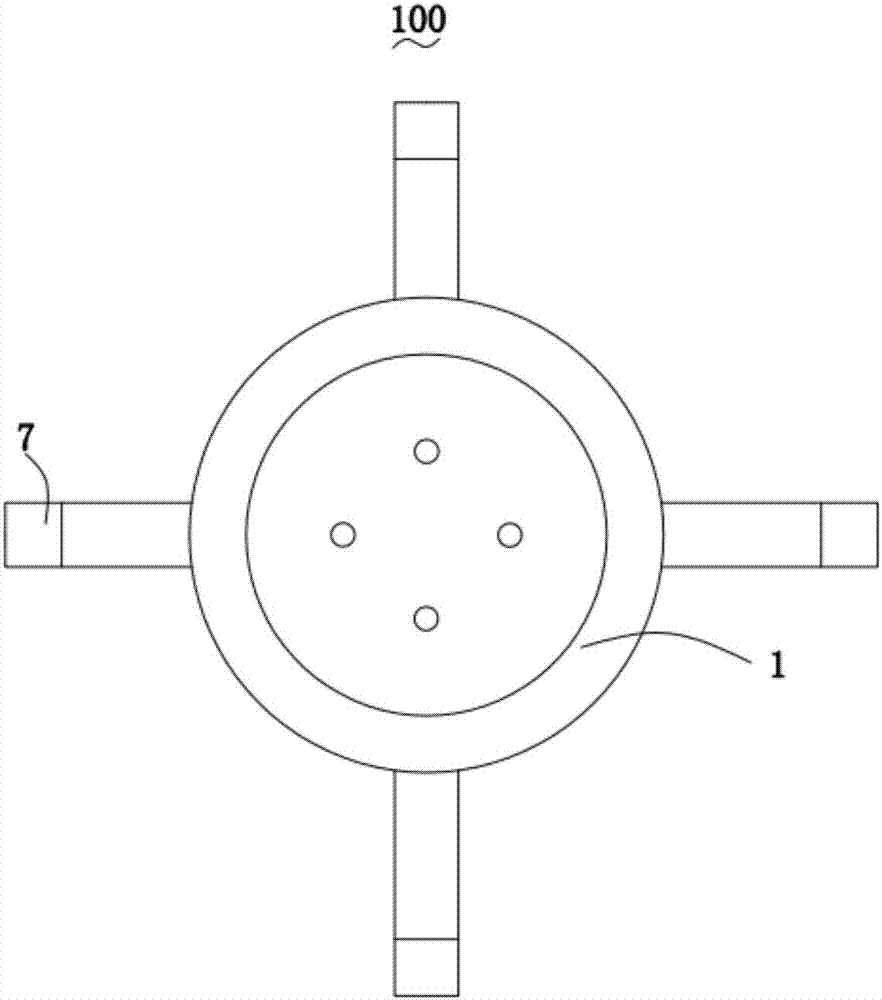 Numeric milk bottle base