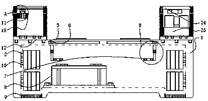 Foot sole detector with function of dangerous explosive detection