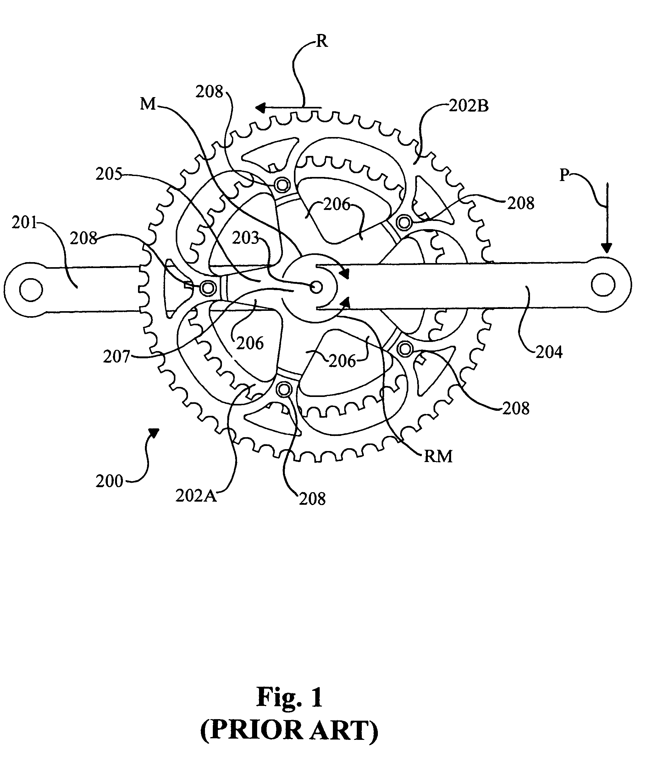 Load measurement apparatus and methods utilizing torque sensitive link for pedal powered devices