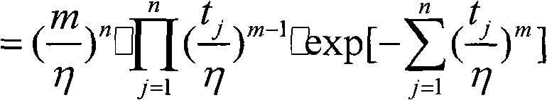 Vacuum fluorescent display device life-span prediction method