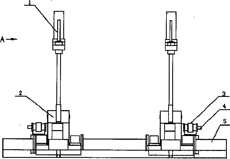 Full automatic hydraulically operated fixture device