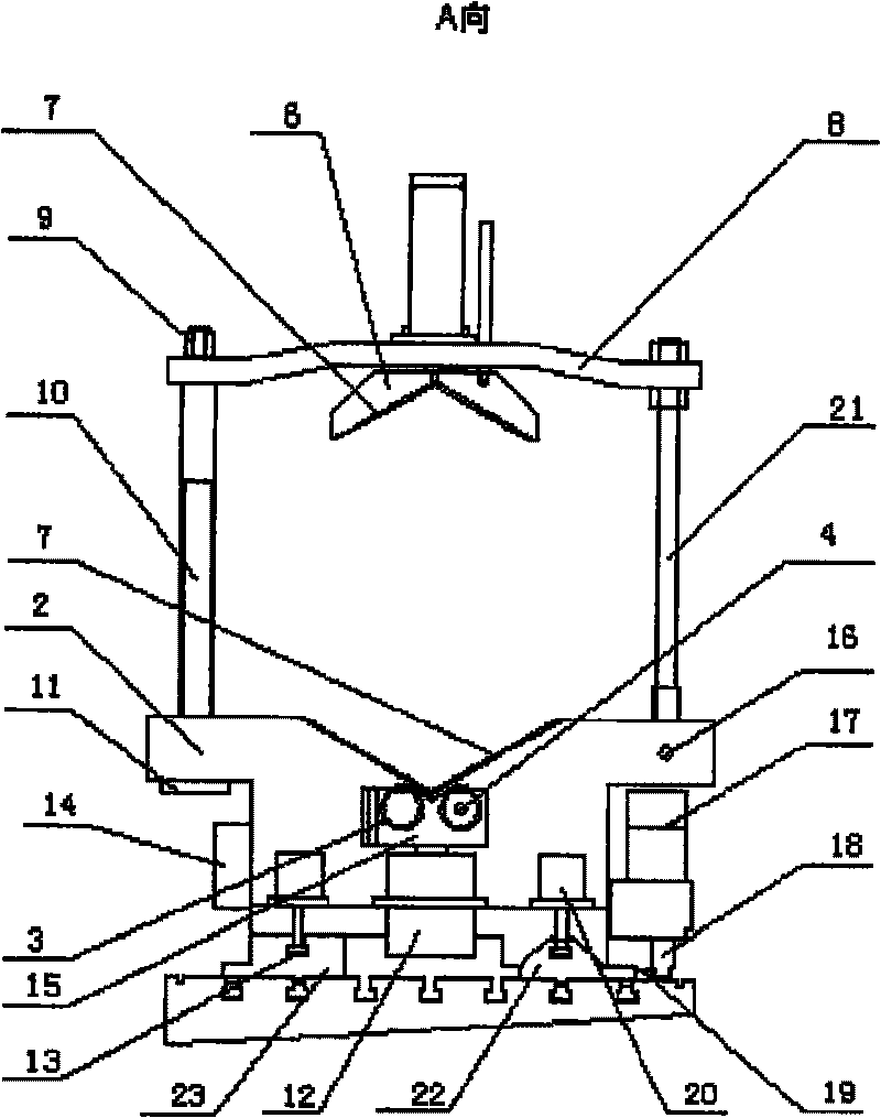 Full automatic hydraulically operated fixture device