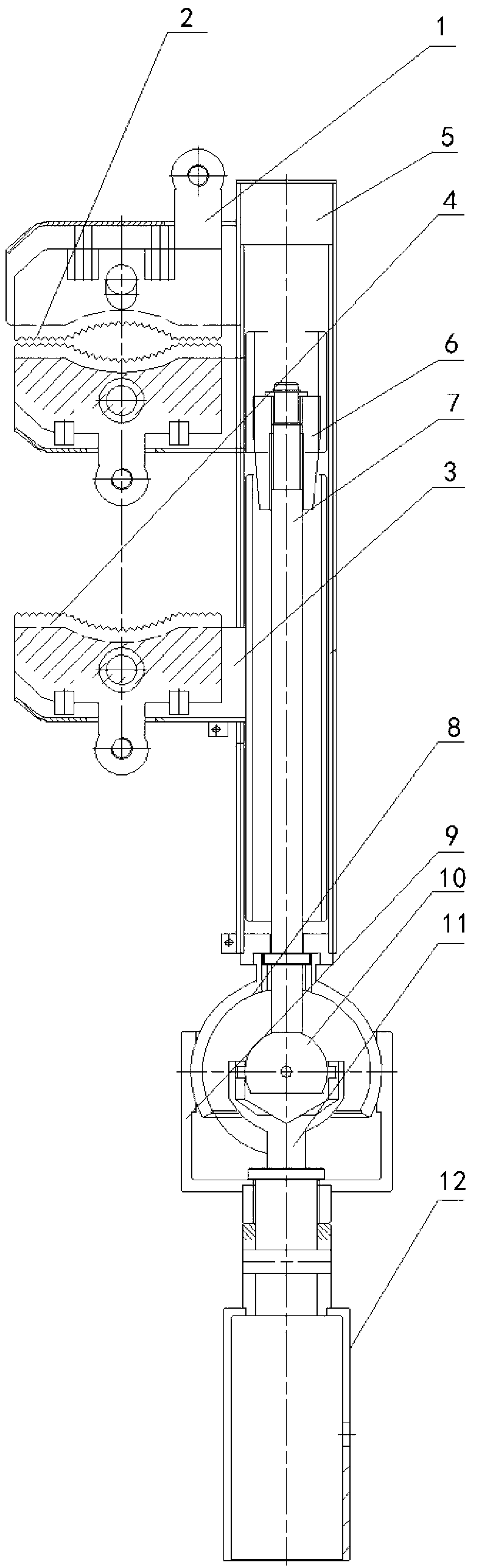 High-altitude test clamp