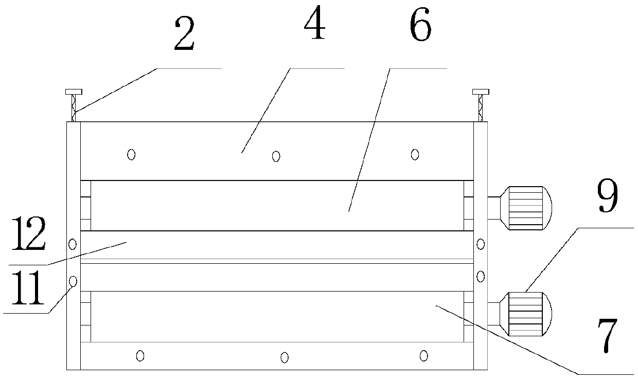 Leveler with safety device and cleaning device