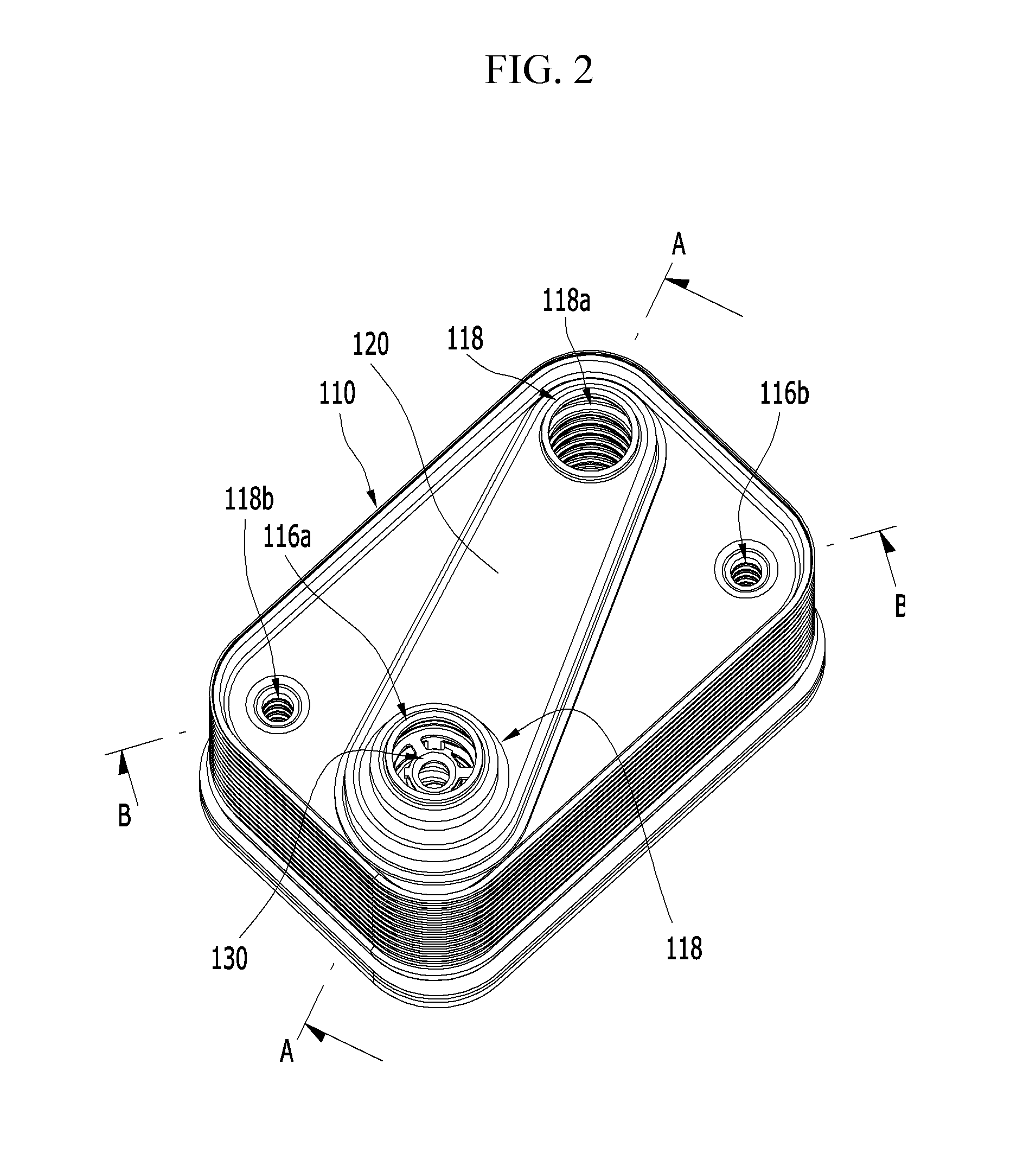 Heat exchanger for vehicle