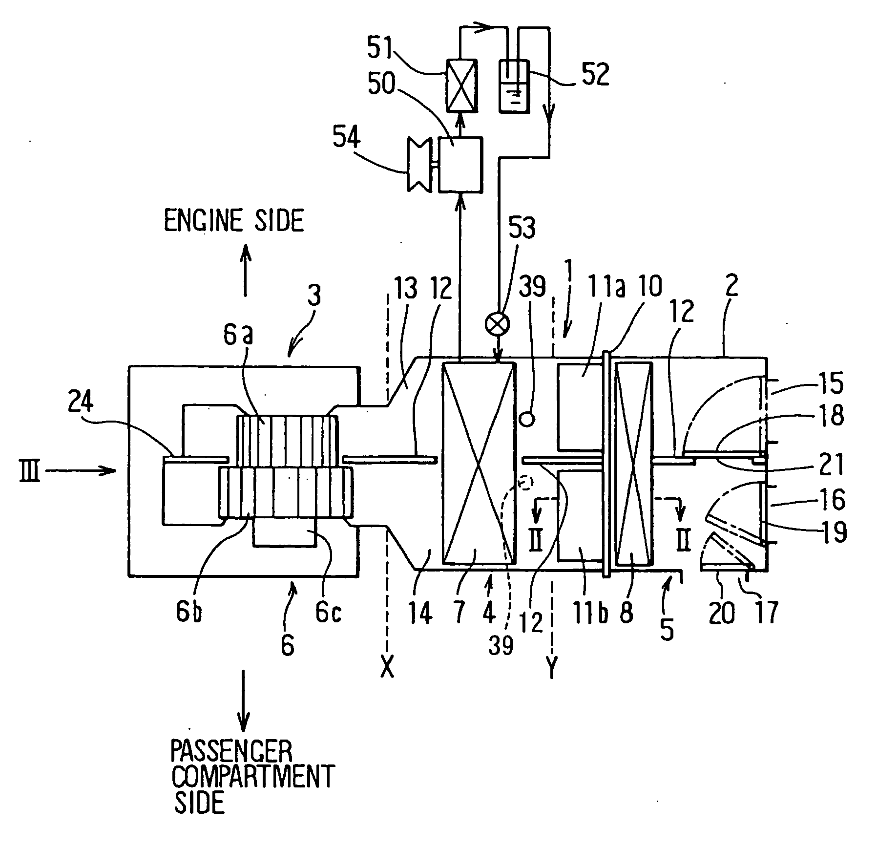 Air conditioning apparatus for vehicle