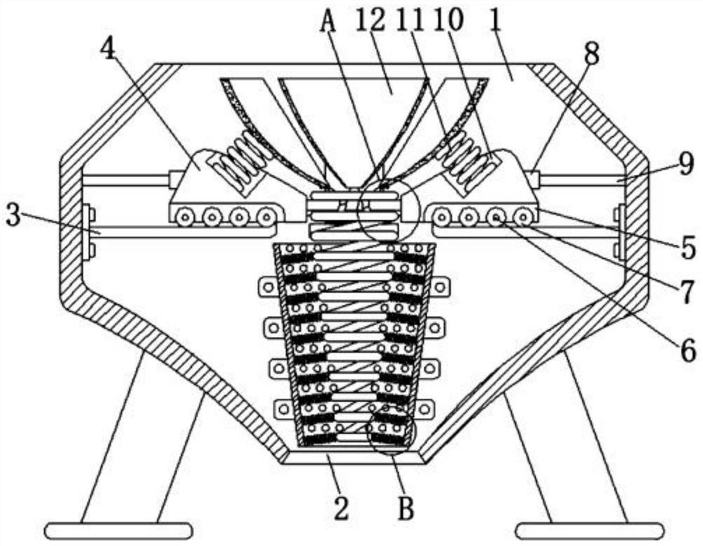 Surface fruit wax smearing device for waxed fruits for fruit store and use method