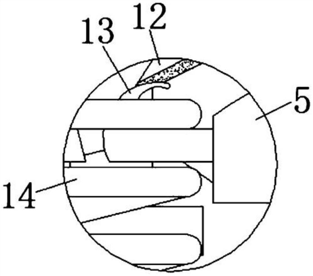 Surface fruit wax smearing device for waxed fruits for fruit store and use method