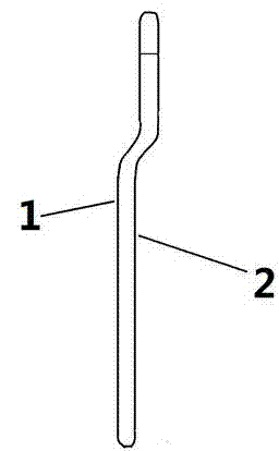 Tibia bone fracture plate of medical equipment for orthopedic surgery