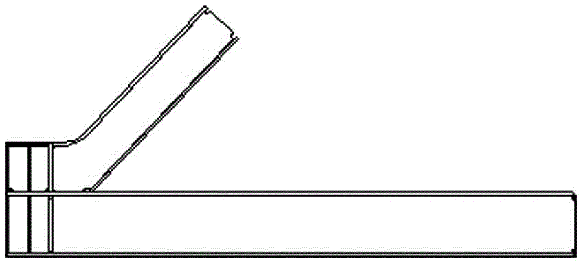 Splitting-type large-span steel truss