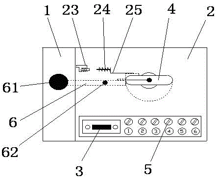 Forced locking-type ground wire pile