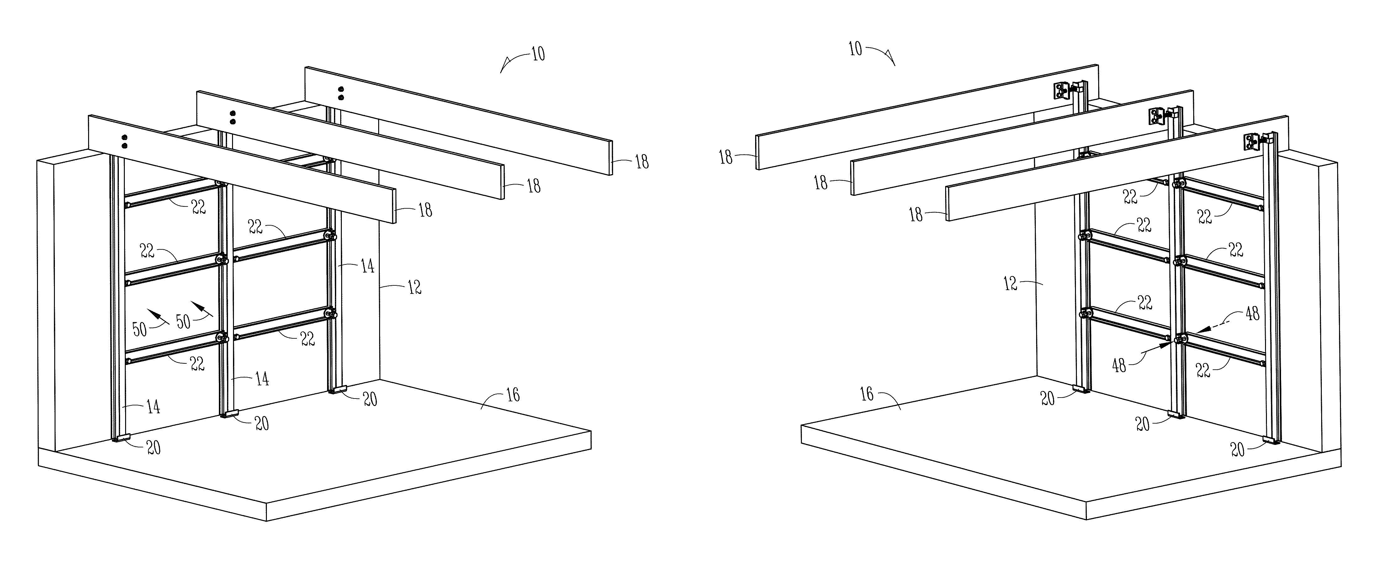 System and method for straightening and/or supporting a wall